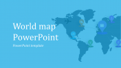 Innovative World Map PowerPoint Presentation Template